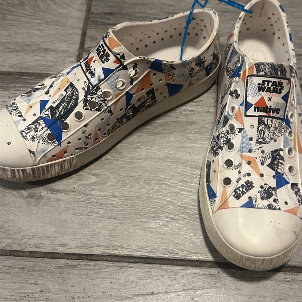 Native Star Wars Graphic Slip-On Shoes